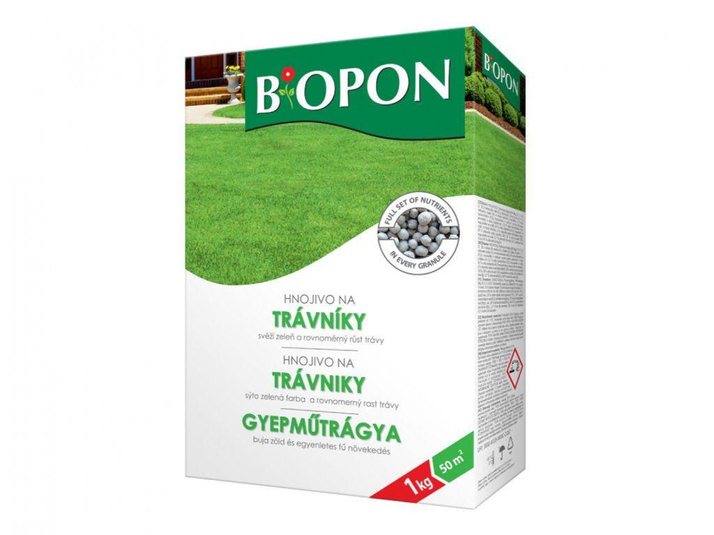Hnojiva na trávník