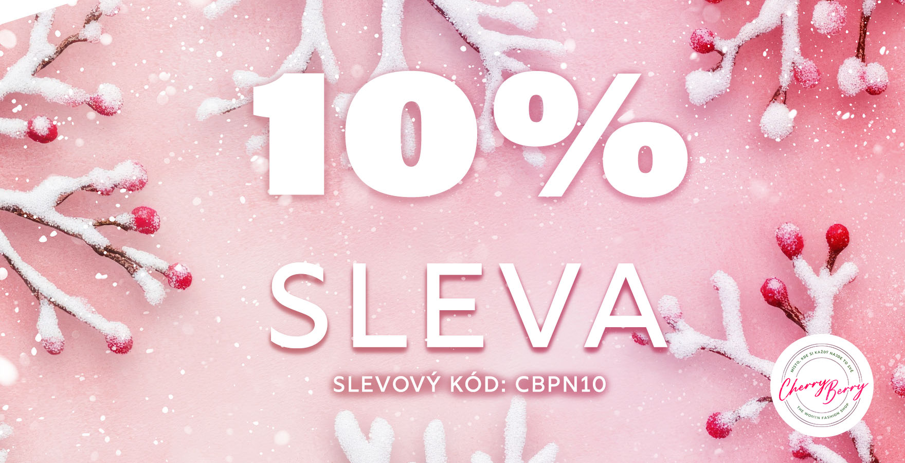 10%Sleva na 1.Nakup