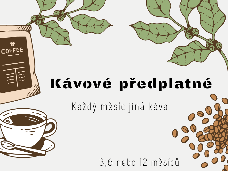 Kávové předplatné - tip na dárek