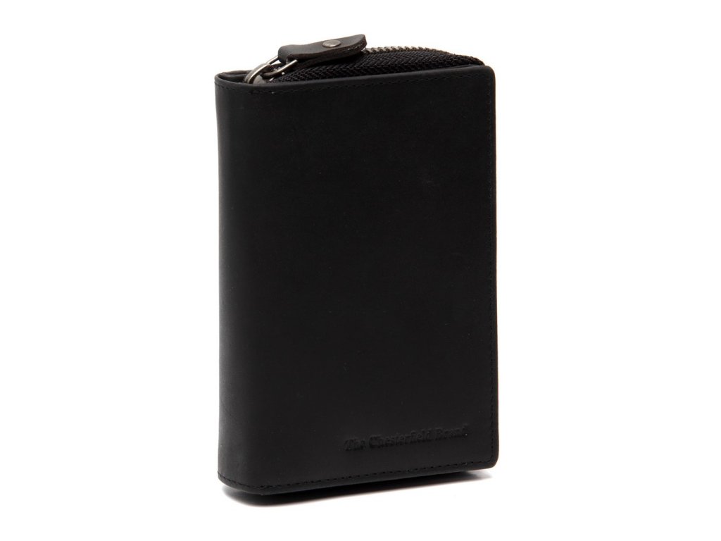 Dámská kožená peněženka RFID Dalma černá | The Chesterfield Brand