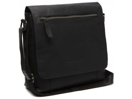 Kožená taška přes rameno/crossbody Tanga černá