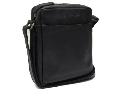 kozena crossbody taska pres rameno chesterfield brand saba cerna c48.121800 přední strana