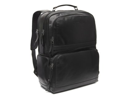 Kožený batoh na notebook Lennox C58.071100 černý