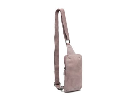 Kožená crossbody taška Cambridge C58.033012 světle fialová 5