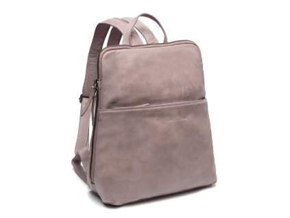 ámský kožený batůžek Bern C58.030512 světle fialový 5