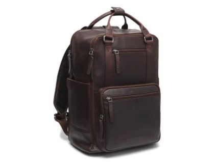 Kožený batoh na notebook Calden C58.071201 hnědý