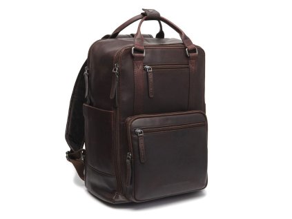 The Chesterfield Brand kožený batoh Calden hnědý 1