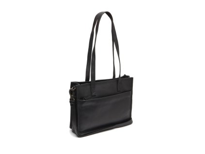 kožená shopper kabelka EstellaC38.021800 černá 5
