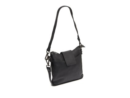 Kožená kabelka přes rameno crossbody CaloraC48.140700 černá 5