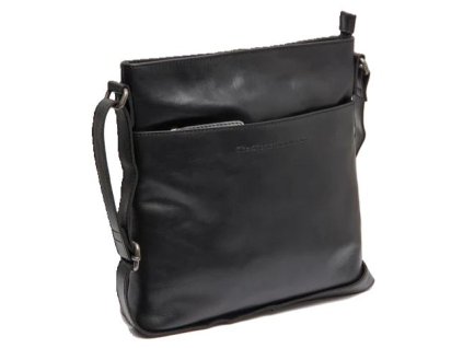 Kožená kabelka přes rameno Lunton C48.139700 černá