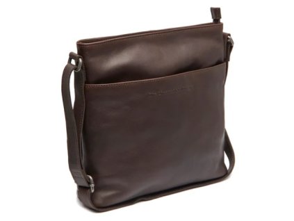 Kožená kabelka přes rameno Lunton C48.139701 hnědá