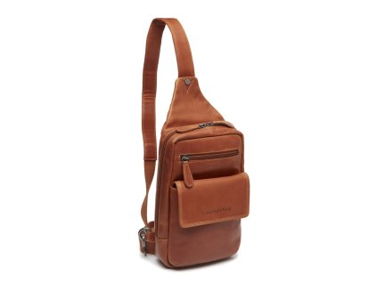 Kožená crossbody taška Turella C58.071431 koňaková 1
