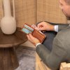 Pánská kožená peněženka RFID C08.040631 Marvin koňak