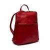 Chesterfield kožený batoh Bern červený C58.030504