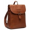 lederrucksack cognac vermont stylovy damsky kozeny batoh l