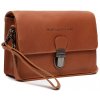 dámská kožená kabelka do ruky i přes rameno chesterfield lucca c48127031 koňaková - přední strana
