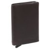 kozena penezenka pouzdro na karty rfid chesterfield lancaster hnede c08.038001 přední strana