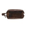 Kožená kosmetická taška Vince hnědá1