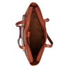 Kožená kabelka shopper Astano C38.021531 koňaková 3