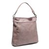 Kožená kabelka do ruky i přes rameno Sintra C48.131912 světle fialová 4