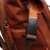 Roll top kožený batoh na notebook Remo C58.071331 koňakový 4