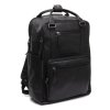 Kožený batoh na notebook Calden C58.071200 černý