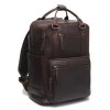 Kožený batoh na notebook Calden C58.071201 hnědý