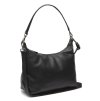Kožená kabelka do ruky i přes rameno Skara C48.140200 černá 1
