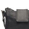 Kožená kabelka přes rameno crossbody CaloraC48.140700 černá 4