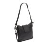 Kožená kabelka přes rameno crossbody CaloraC48.140700 černá 5