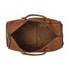 Kožená cestovní taška weekender Finlay C20.005631 koňaková 5