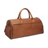 Kožená cestovní taška weekender Finlay C20.005631 koňaková 4