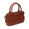 Dámská kožená kabelka do ruky i přes rameno Fenja C48.140331 koňaková 5