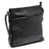 Kožená kabelka přes rameno Lunton C48.139700 černá