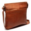 Kožená kabelka přes rameno Lunton C48.139731 koňaková