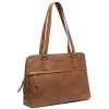 Dámská kožená kabelka Branson C48.134131 koňaková