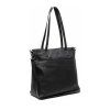 Kožená shopper kabelka Mosel C38.022500 černá