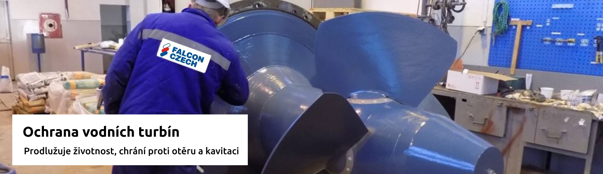 Opravy vodních turbín