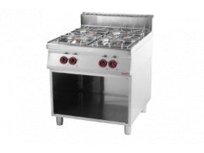 Plynový sporák REDFOX SP 90/80 G - Sporák pl. 4x hořák s pod.