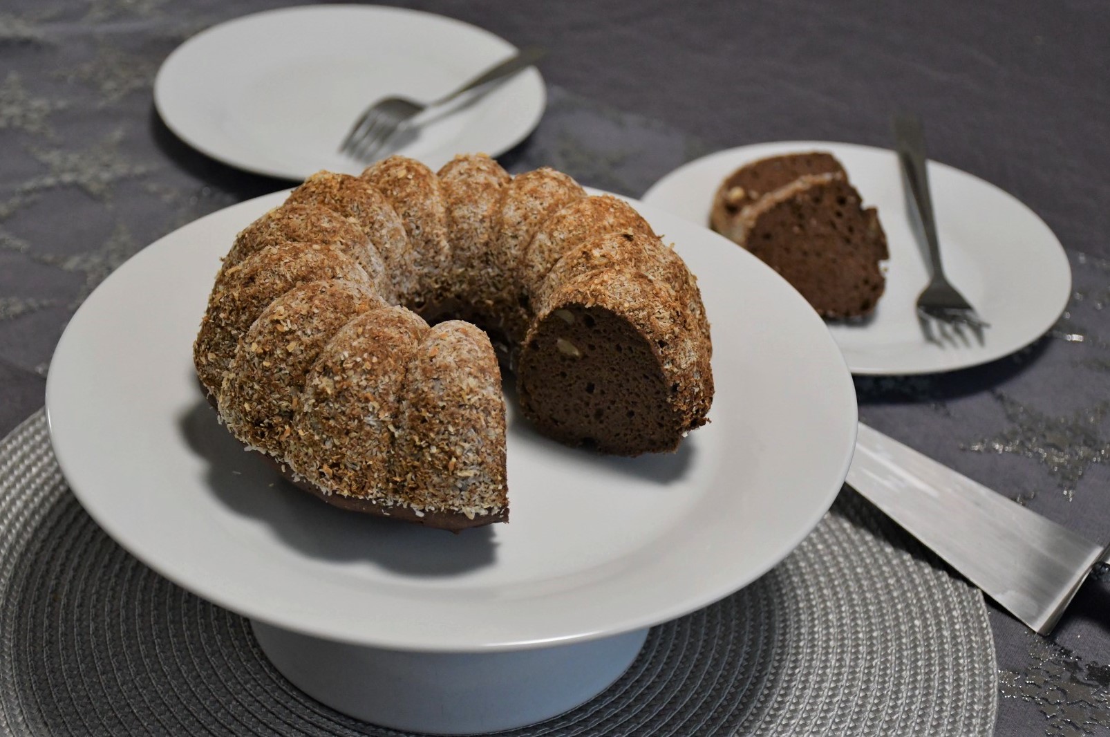 Banánová "fitness" bábovka