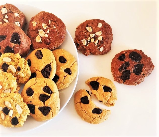 Fitness proteinové cookies bez cukru a mouky