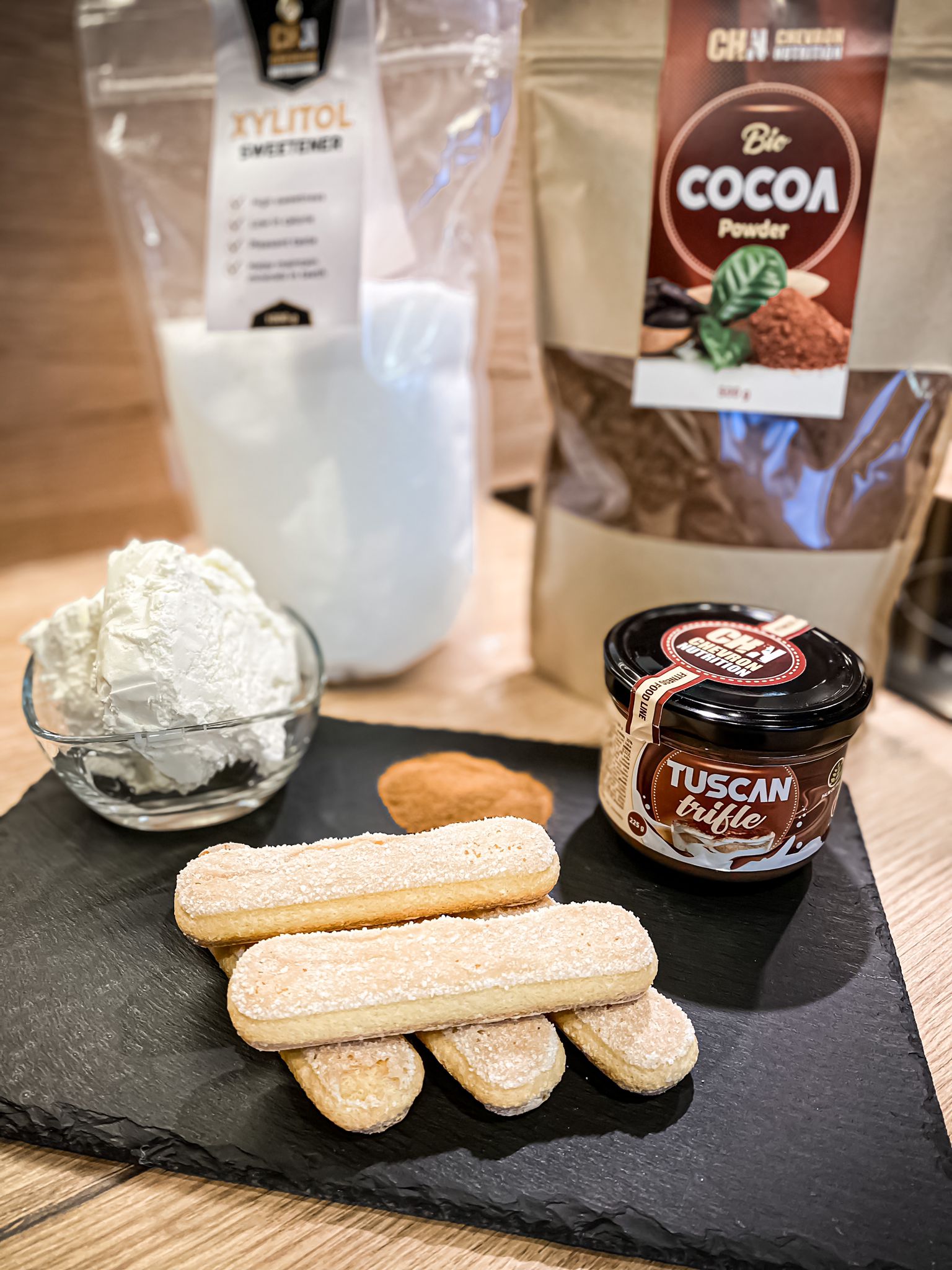 FIT DOMÁCÍ TIRAMISU S XYLITOLEM