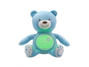 Medvídek s projektorem - modrý