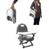 Chicco Pocket Snack Booster Seat Dark Grey Combo