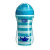 Hrneček Chicco Active termo s tvrdým pítkem 266 ml, 14m + - modrý