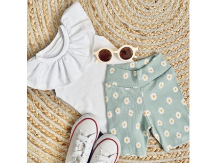 Set Daisy blue kraťasy