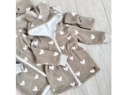 Jarný kabát Hearts