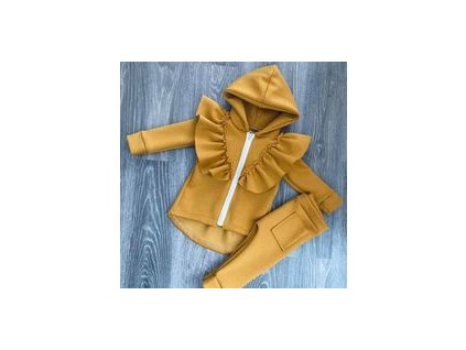 Tepláková súprava Zip ruffle