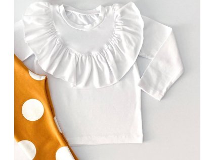 Tričko Chest ruffle