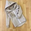 Mikina Basic zip ruffle